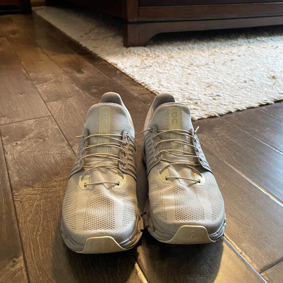 Men's ON Cloudswift 3 AD Size 12 Ice/Glacier Shoes - Picture 3 of 6